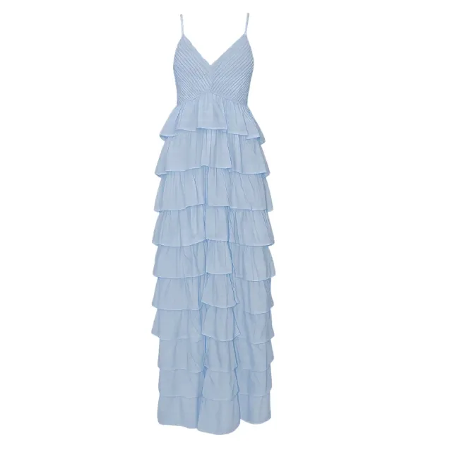 VESTIDO COM PLISSADO NO BUSTO