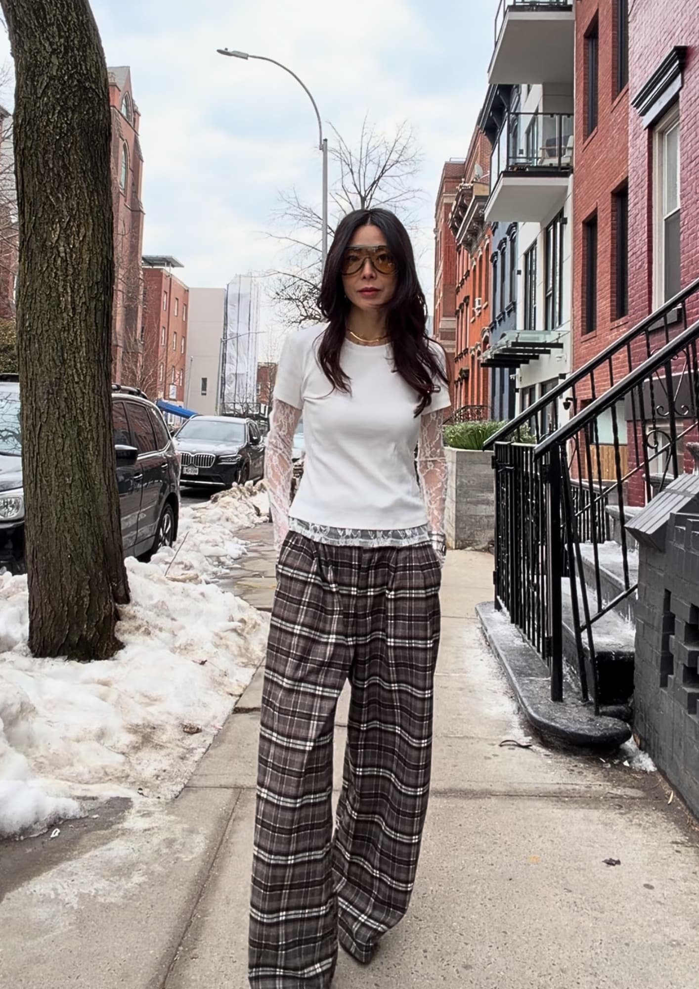 CALÇA PANTALONA XADREZ